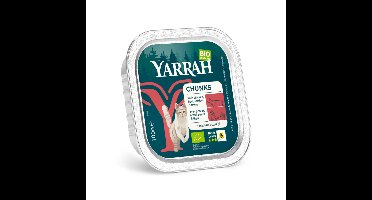 Yarrah Bio Kattenvoer Chunks Kip&Rund 100 gr