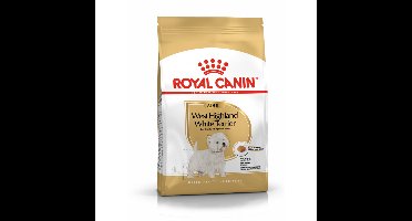 4x Royal Canin Hondenvoer Droog West Highland White Terrier Adult 3 kg