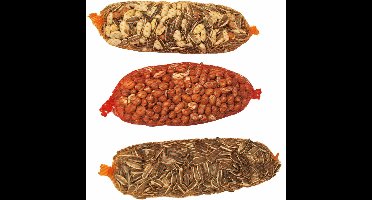 Boon Triopak Pindanet - Zonnebloempit Mix - Zonnebloempitten 420 gr