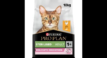 Pro Plan Kattenvoer Droog Adult Sterilised Delicate Digest Kip 10 kg
