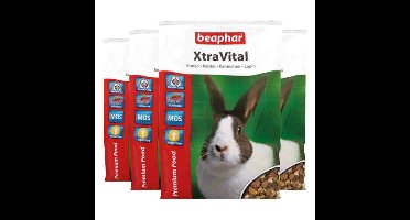 4x Beaphar XtraVital Konijn 2,5 kg
