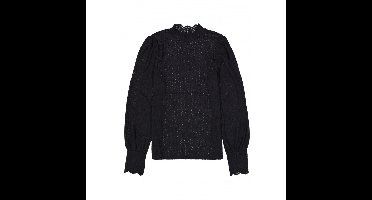 Garcia - Zwart | unisex | Top | Zwart | S | regular | Kamst mode