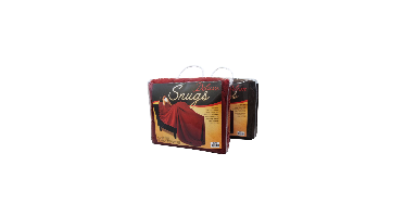 Snugs Deluxe XL Fleece Deken met Mouwen - 215x150 cm - Bruin en Rood