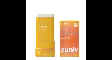 Attitude Sunly Minerale Zonnebrand Stick SPF30 Tropical