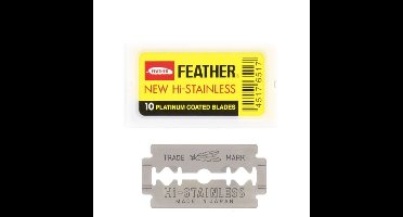 Feather Double Edge Blades New Hi-Stainless