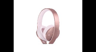 PS4 New Official Sony Gold Wireless Headset 7.1 (Rose Gold)
