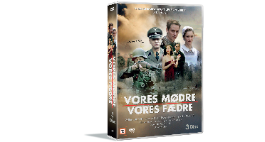 Generation War - Unsere Mütter, unsere Väter - Vores mødre vores fædre - Krigens unge hjerter - 3 DVD BOX, COMPLETE MINI SERIES