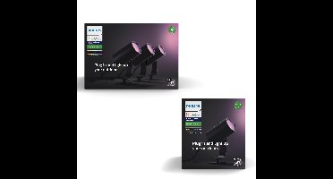 Philips Hue - Lily Spotlamp Basiskit&Lily Uitbreiding - Bundel