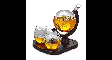 Mikamax - Deluxe Globe Decanter Set