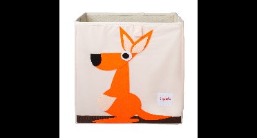 3 Sprouts - Storage Box - Orange Kangaroo