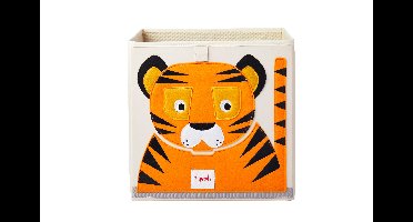 3 Sprouts - Storage Box - Orange Tiger