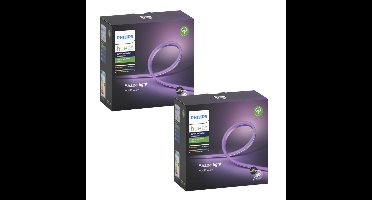 Philips Hue - 2x Lightstrip Outdoor 2 Meter - Bundel