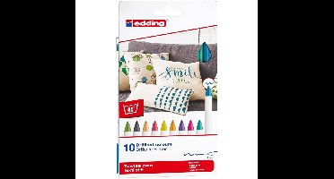 Edding - 10 Felt Textile Colors Fun (706830)