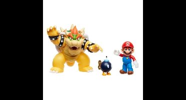 Super Mario - Mario vs. Bowser Diorama Set (64512-4L)