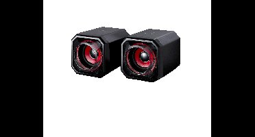 SUREFIRE - Gator Eye Gaming Speakers, Red