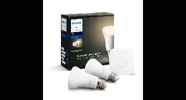 Philips Hue - E27 Starterkit - Warm wit