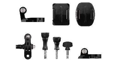 GoPro - Grab Bag - Ekstra Mounts + Spareparts