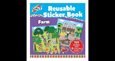 Galt - Reusable Sticker Book - Farm (55-1005104)
