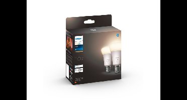 Philips Hue– 2x E27 lamp – Warm wit