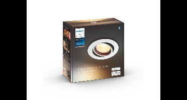Philips Hue– Milliskin ronde inbouwspot wit – Wit sfeerlicht