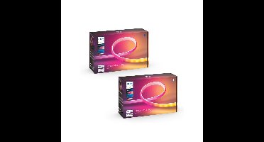 Philips Hue - 2x Gradient Lightstrip 2m Starterkit - Bundel