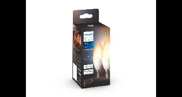 Philips Hue - E14 2-pack Lamp - White Ambiance