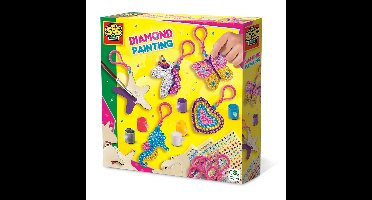 SES Creative - Diamond painting - Wooden keychains - (S14702)