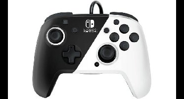 PDP Nintendo Switch Faceoff Deluxe Controller + Audio - Black & White