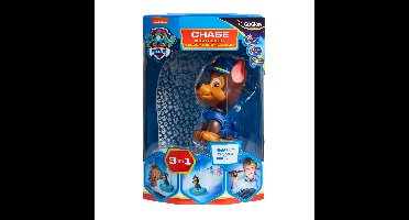 Paw Patrol - Chase Kids Magic Bedside Night Light, Torch and Projector - (10043)