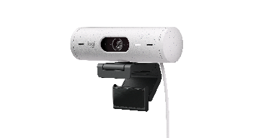 Logitech - Brio 500 Full HD Webcam USB-C OFF-WHITE