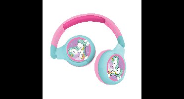 Lexibook - Unicorn - 2 in 1 Bluetooth® foldable Headphones (HPBT010UNI)