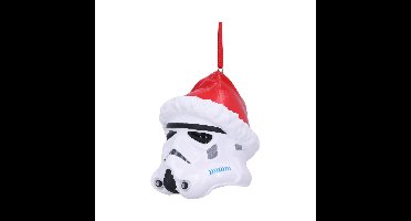 Stormtrooper Santa Hat Hanging Ornament 8.3cm