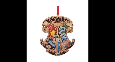 Harry Potter Hogwarts Crest Hanging Ornament 8cm