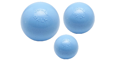 Jolly Pets - Ball Bounce-n Play - 11cm - Baby Blue (Blue Berry Smell) - (JOLL067F)