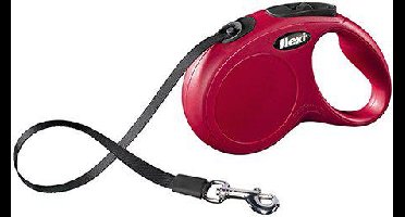 Flexi - New Classic - L - 8m Leash Tape - Red - Max 50Kg