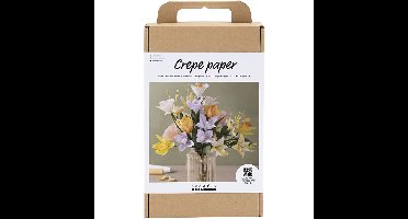DIY Kit - Crepe paper, 1 set (977534)