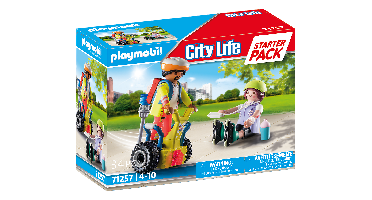 PLAYMOBIL - Starterpack Rescue met segway