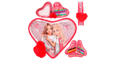 TOPModel - Pencilcase  heart shape - ONE LOVE - (0412260)