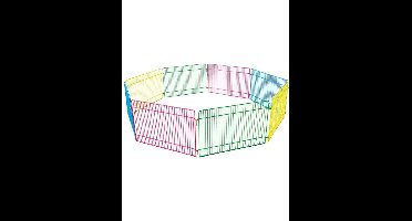 Flamingo - Playpen for rabbits and guineapigs 84cm