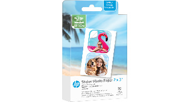 HP - Zink Paper Sprocket Luna 30-pack 2x3" Pre-cut 1.3x1.3 sticker (HPIZ2X330C)