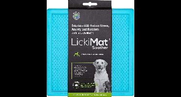 LICKI MAT - Dog Bowl Soother Light Blue 20X20Cm - (645.5344)