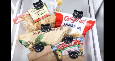 Kikkerland - Bag Clips Cats (BC05CA)