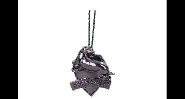 Harry Potter Hufflepuff Crest (Silver) Hanging Ornament 6cm