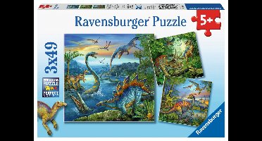 Ravensburger - Dinosaur Facination 3x49p - 09317