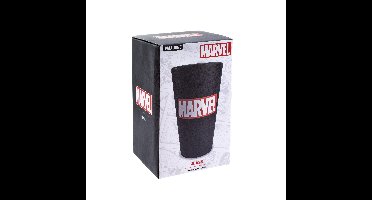 Marvel Logo Glass