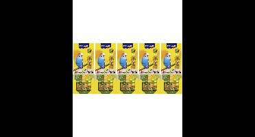 Vitakraft - Bird treats - 5 x Kräcker Mix banana/herbs/kiwi for budgies (bundle)
