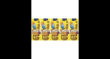 Vitakraft - Bird treats - 5 x Kräcker Mix Honey/fruit/egg for budgies (bundle)