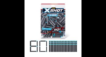 X SHOT - Excel 80PK Refill Darts - (36589)