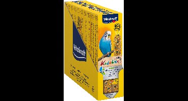 Vitakraft - Bird snacks - 10 x Kräcker Feather Care for budgies (bundle)