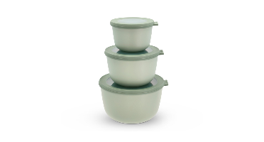 Mepal - Cirqula High Bowl Set of 3 - Nordic Sage
